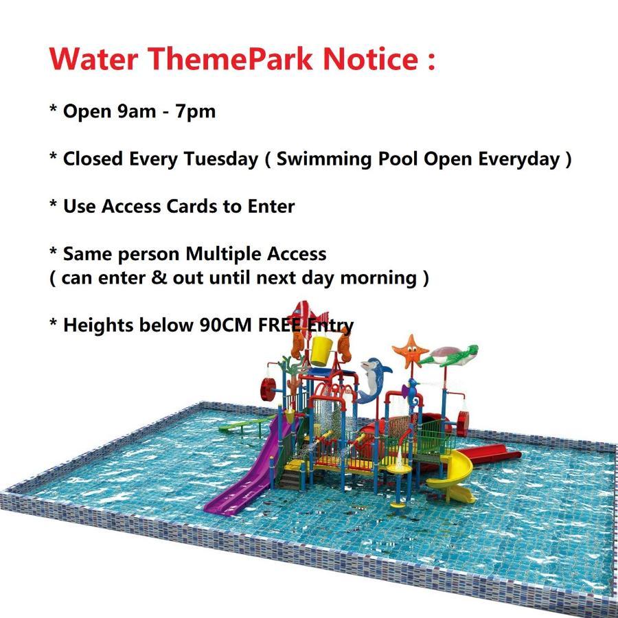 B - Lagoon Water Themepark Suite Melaka Town Buitenkant foto